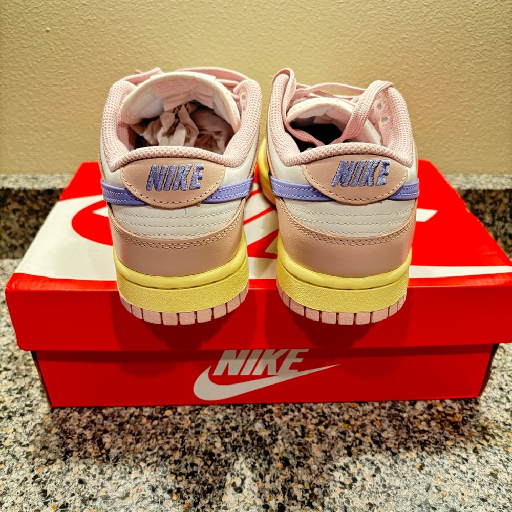 Nike Dunk Low Pink Oxford Purple White Sneaker Retro Women’s Size 9.5 DD1503-601 - Picture 4 of 5